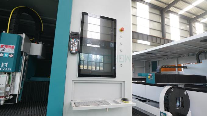 Stainless Steel Metal Plate için CNC Fiber Laser Kesme Makinesi 3kw 6kw 2