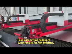 Decoiling ve leveling sistemi ile Multi Beam Coil Leaf Laser Cutting Machine